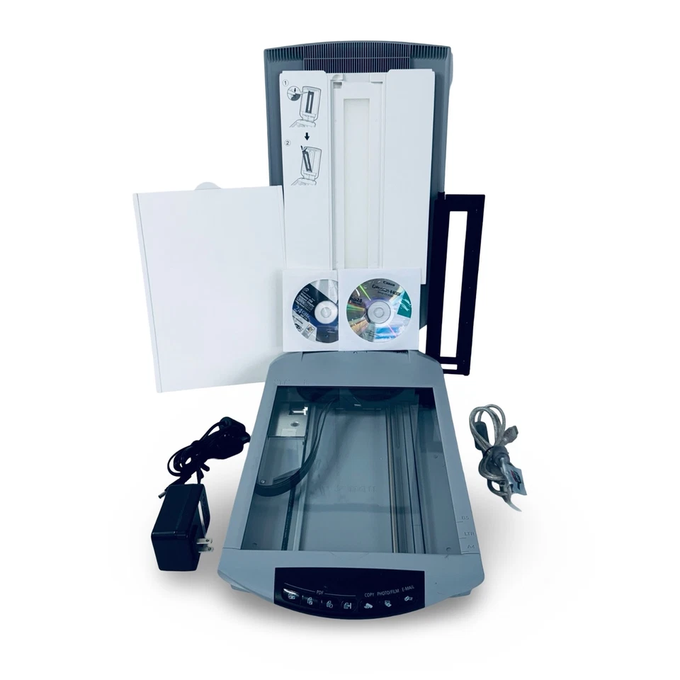 CANON CanoScan 4400F Flatbed Color Image Negative Scanner with Film Guide Tested - Image 3 of 4