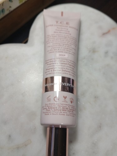 Doll 10 T.C.E Super Coverage Makeup DEEP 2 oz Jumbo Size - New - Picture 2 of 2