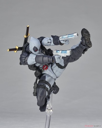 Amazing Yamaguchi Deadpool X-force Ver.2.5 Marvel BNIB Kaiyodo Revoltech - Picture 12 of 12