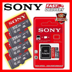 Carte Micro SD TF Sony 1 To 512 Go 256 Go 128 Go 64 Go Classe10 Mémoire Ultra UHS-I Rapide