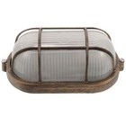 Dustproof Explosionproof Sauna Light Fixture With Glass Aluminum