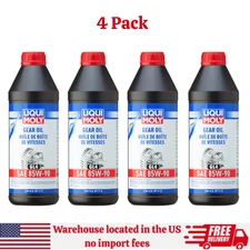 LIQUI MOLY Gear Oil (GL4) SAE 85W-90, Gear oil, Hydraulic oil, 1L - 4 Pack