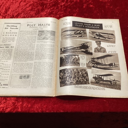 Flying magazine 18 JUNE 1938 Vol I NO 12 edited by W E Johns - Picture 16 of 17