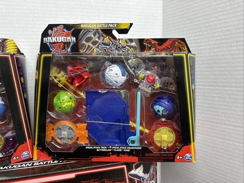 Bakugan Battle Arena 2 Bakugan Starter Packs & 2 Bakugan Battle Pack - Picture 2 of 8