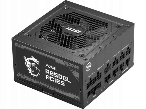 MSI MAG A850GL PCIE5 850W Modular Power Supply (W) - Afbeelding 2 van 4