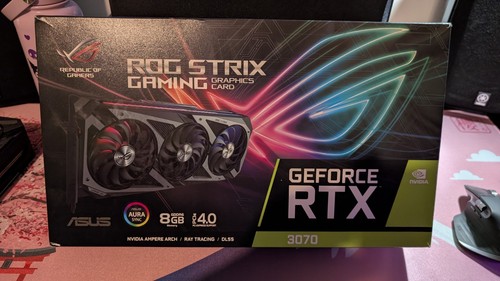 ASUS ROG Strix NVIDIA GeForce RTX 3070 OC Edition 8GB GDDR6 Graphics Card GPU - Picture 6 of 6
