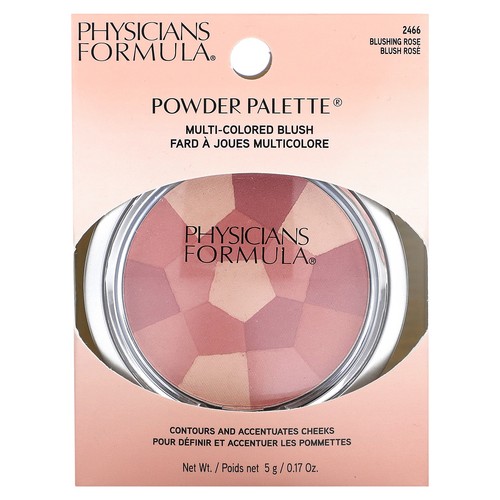 Powder Palette, Multi-Colored Blush, 2466 Blushing Rose, 0.17 oz (5 g) - Picture 2 of 5