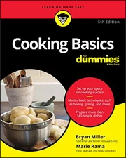 COOKING BASICS FOR DUMMIES By Marie Rama & Bryan Miller *Excellent Condition*