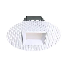 Goodlite 3" LED Regress Trimless Square Slim - Recessed Fixture, 10 Watt, 120...