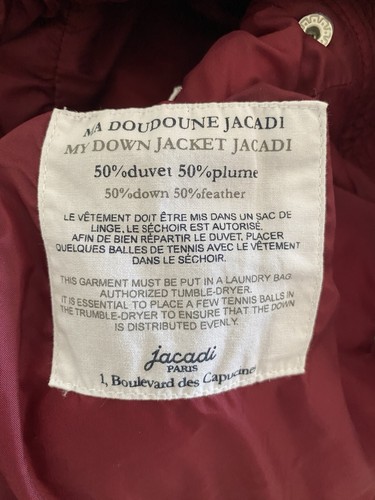 Girls Jacadi Paris Puffer Jacket, Size 10 - Picture 6 of 8