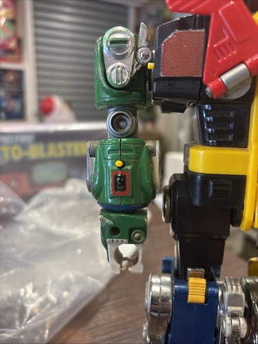Vintage 1981 11" Voltron Lion Force Metal Japan Transformers, missing parts - Picture 14 of 19
