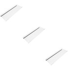  3 PCS Computer Keyboard Holder Clear Stand Tilted Support Bracket