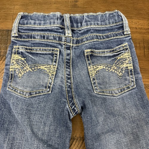 Wrangler 20X Boys Jeans Size 5 Bootcut Adjustable Inseam 18 - Picture 2 of 7
