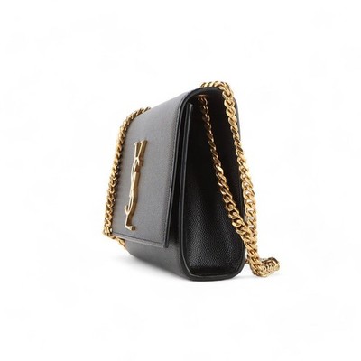 ショルダーバッグ・ポシェット Saint Laurent 'Kate Small' crossbody bag 469390BOW0J1000 KATE SMALL IN GRAIN DE POUDRE EMBOSSED LEATHER | Saint