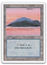 Island (C) #289 (NM) Revised Edition 3ED Magic MTG