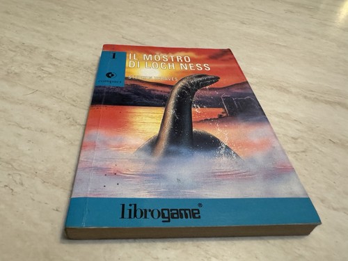 Librogame COMPACT n.1 IL MOSTRO DI LOCH NESS Stephen Thraves 1° ediz. 1994 - Picture 2 of 9