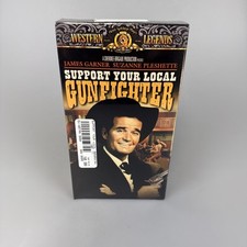 Support Your Local Gunfighter (VHS, 1993, MGM) James Garner/Suzanne Pleshette
