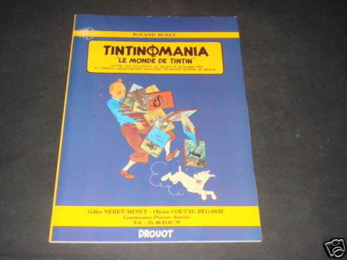 CATALOGUE DE VENTE 90 TINTIN MANIA N°1 + CARTE POSTALE NUMÉROTÉE - Picture 1 of 1