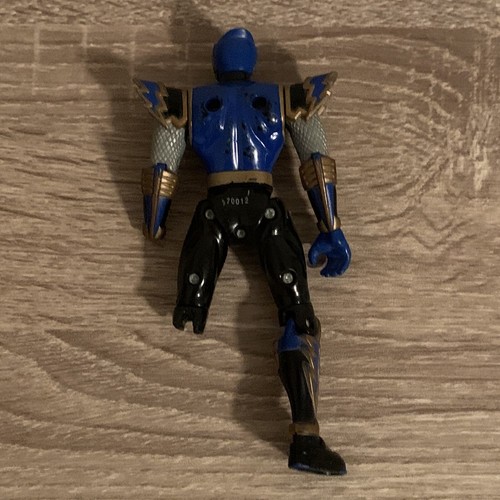 SHIPS SAME DAY Power Rangers Ninja Storm Tri Blue Thunder Hurricanger BROKEN - Imagen 3 de 4