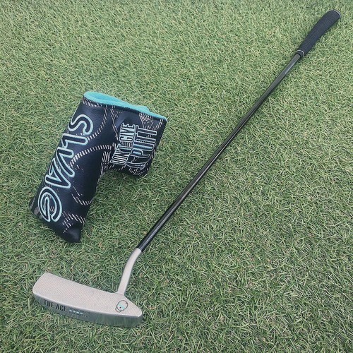 SWAG GOLF THE ACE 303SS Limited putter 34.75" 548g Mint rare ship from Japan - Picture 10 of 12