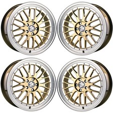 19 Zoll Ultra UA3 Le Mans Design Alufelgen Gold für Skoda Karoq Superb Octavia R