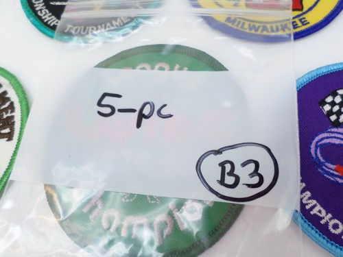 5 WIBC & FWBA Bowling Tournament Patches Buffalo, NY St. Petersburg Milwaukee... - Picture 8 of 8