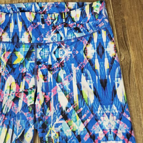 Leggings Fabletics Medium M Multicolore Allenamento Yoga Pantaloni Elasticizzati Attivi - Foto 2 di 12