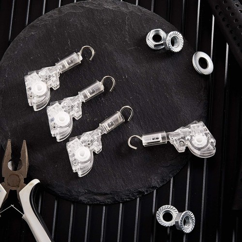 4 Pieces Blind Wand Tilt Control Wand Tilter for 1 Inch Mini Blind Head Rail Bli - Picture 4 of 8