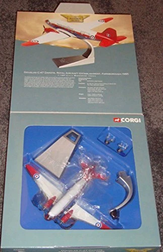 CORGI 1/144 AA30005 DOUGLAS C-47 DAKOTA RAE FARNBOROUGH 1985 - Photo 4/4