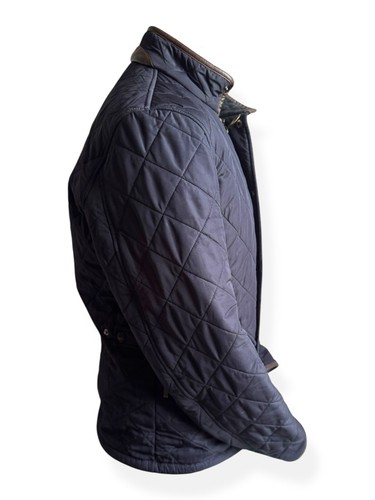 Barbour Jacke Herren Small Navy Chelsea Sportsquilt Thermo Walking Country S - Bild 4 von 24