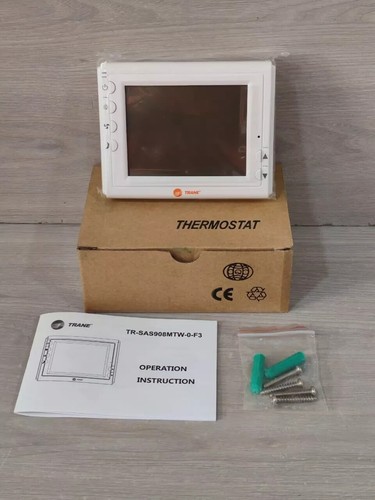 TRANE TR-SAS908MTW-0-F3 DIGITAL THERMOSTAT 100-240VAC - Picture 1 of 14