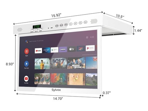 15.6" KitchenTV Smart Google TV küchen Fernseher mit WLAN HBBTV ±180° drehbar - Bild 3 von 8