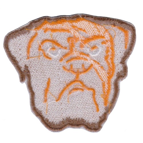 10 pcs Cleveland Browns Ohio Football Logo Size 3.0"x2.6" Sew Iron On Patches - Picture 9 of 12