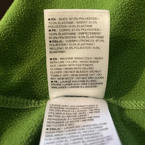 Salomon Womens Zip Up Jacket Acti Therm Fleece Baselayer Ski Cycling Green Small - Picture 8 of 8