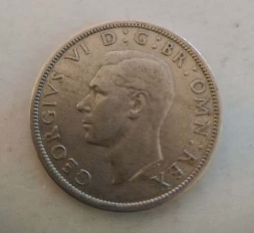 Half Crown 1950., British, GVIR - Picture 2 of 2