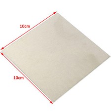 1mm x 100mm x 100mm High Purity 99.96 Nickel Ni Sheet Plate For Electroplating