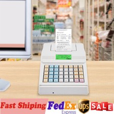 Electronic Cash Register, 40 Keys Raised Keyboard, ECRs Complete POS Cash System