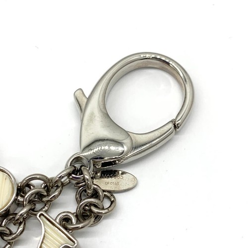 Louis Vuitton Bijoux Sac Fleur De Epi Key Ring Bag Charm Ivory color M65085 Used - Picture 5 of 10