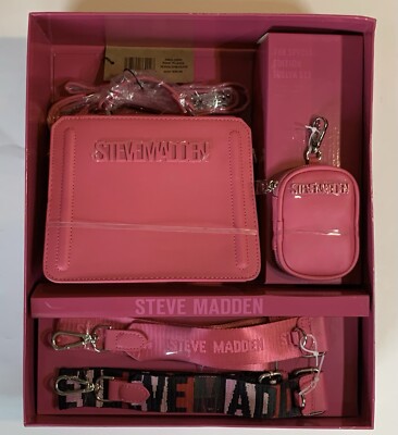 Womens Steve Madden Special Edition Evelyn Gift Set Pink