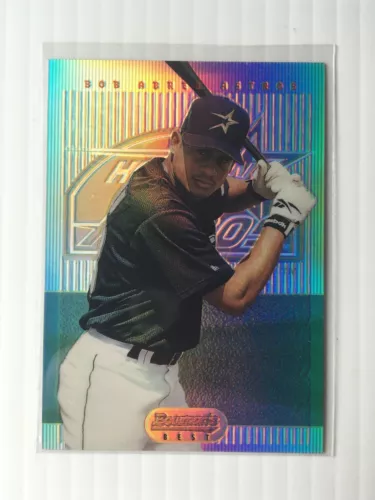 1995 Bowman's Best Refractor Bob Bobby Abreu RC Rookie Card MINT Houston Astros