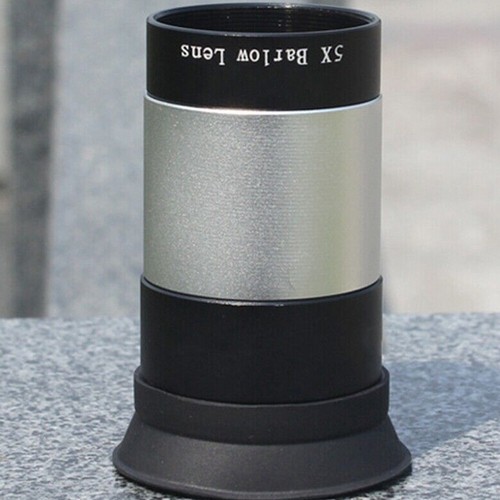 Lente Barlow 5X para cualquier ocular telescopio M28X0.6 rosca 1.25 pulgadas nuevo - Imagen 6 de 7