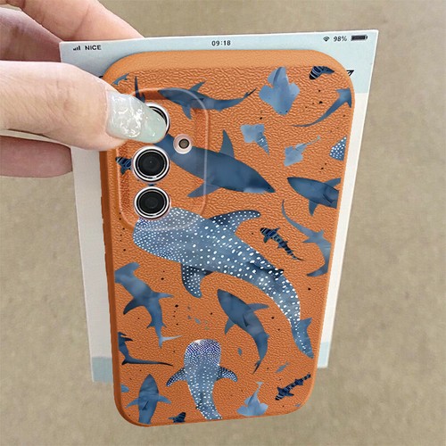 Funda Carcasa TPU Delgada Ballena Para Samsung S25 Ultra S24 FE S23 S22 A56 A16 A15 A55 - Imagen 4 de 17