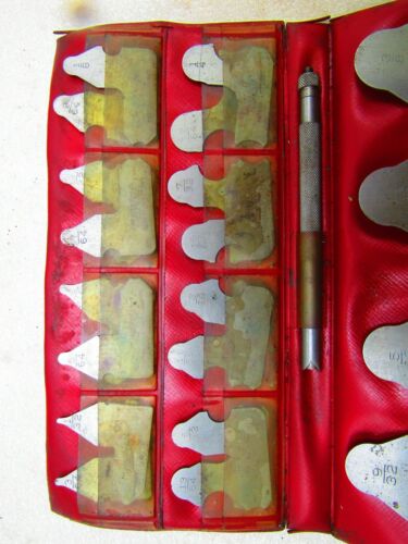 Radius gauge set by Lufkin, 24 piece set - Picture 2 of 7
