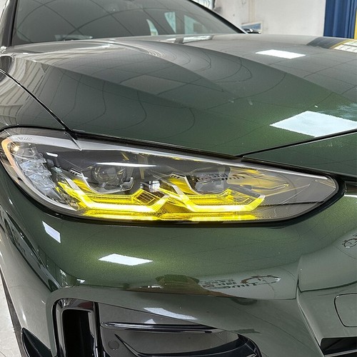 For BMW 4 Series G80 G82 G22 M3 M4 Yellow DRL CSL Style Angel Eye LED Board Set - Picture 5 of 7