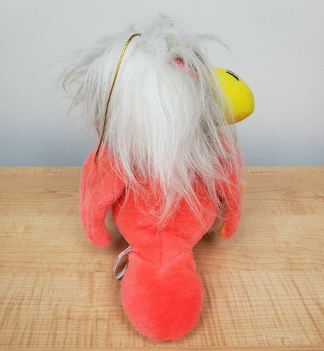 Pan de Azúcar 10" Felpa Águila Neón con Gafas de Sol Peluche Pájaro De Colección 1988 - Imagen 5 de 14