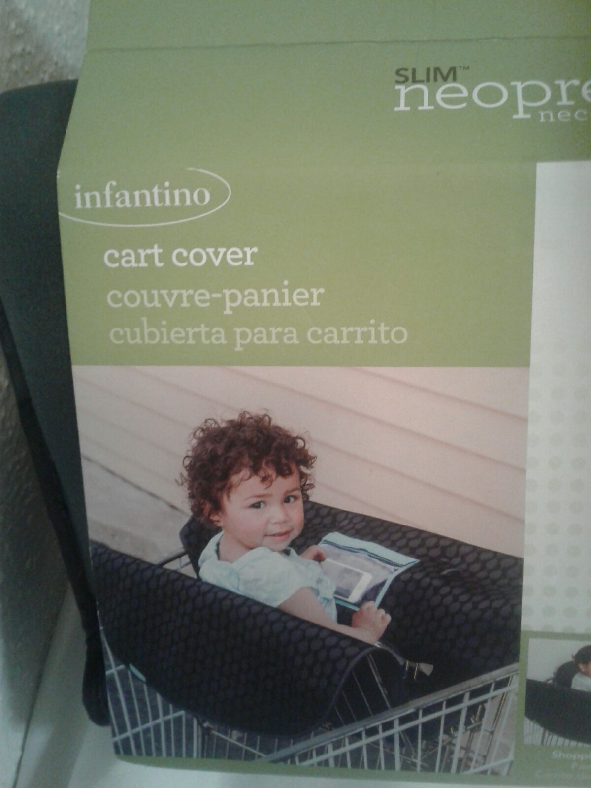 infantino neoprene shopping cart cover