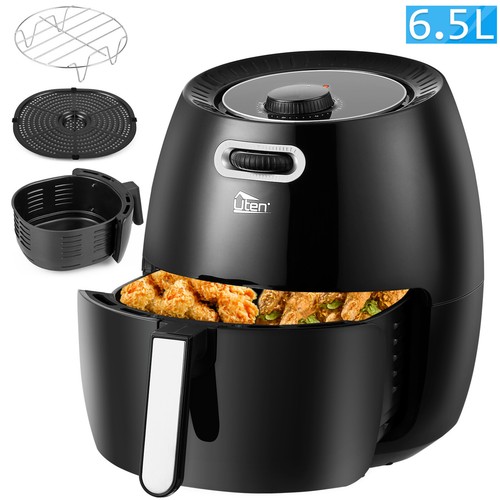 6.5L XXL Uten Fritteusen Friteuse Heißluftfritteuse Airfryer Heißluftofen Pommes - Bild 12 von 12