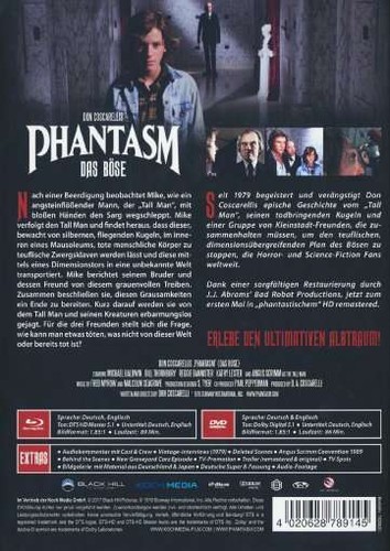 Mediabook Phantasm - The Böse 1 Uncut By Index Frees Angus Scrimm Blu-Ray Box - Picture 2 of 2