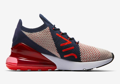 sporco Flyknit 5 Donna 5 taglia Air blu 270 Uk ah6803 rosso Max bianco 200 Nike wwIqUF7