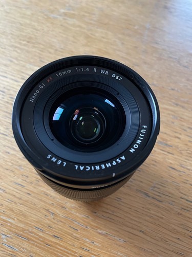 Fuji XF 16mm F1.4 R WR Nano GI Fujifilm Prime Mirrorless Fujinon Lens F&R Cap - Picture 5 of 7